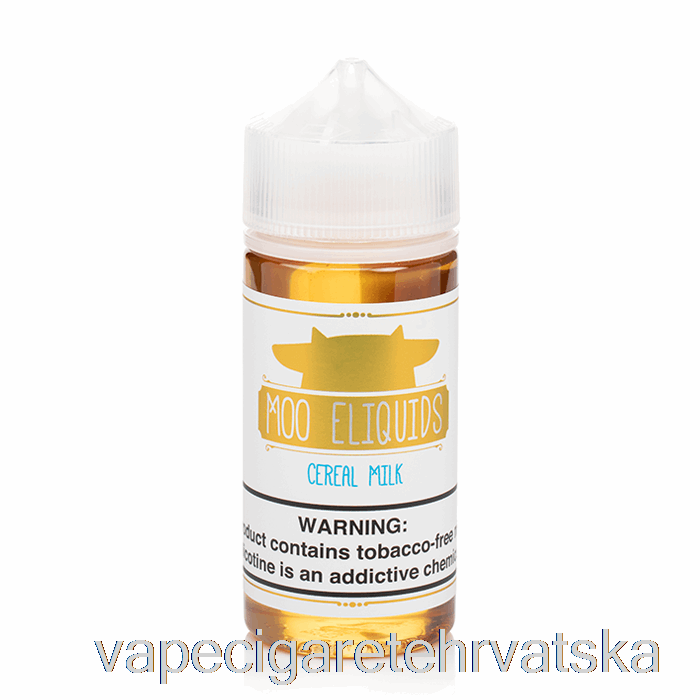 Vape Hrvatska Mlijeko Od žitarica - Moo E-tekućine - 100ml 6mg